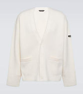 Wool-blend cardigan