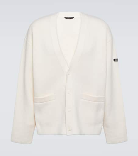 Wool-blend cardigan