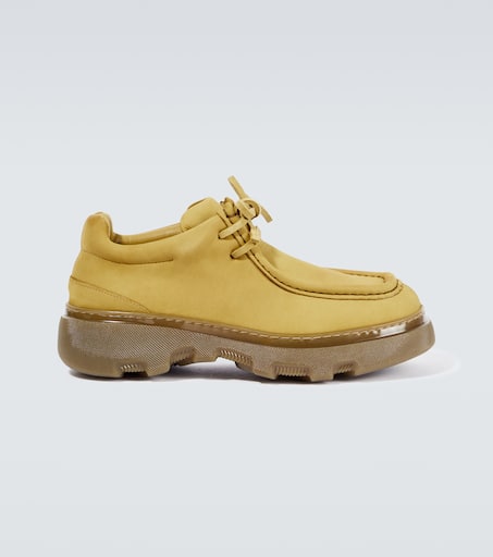 EKD leather boat shoes