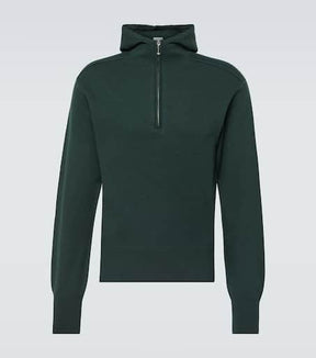 Wool half-zip sweater