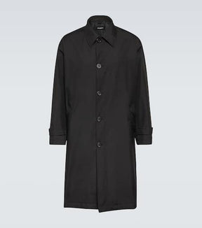 Single-breasted trench coat
