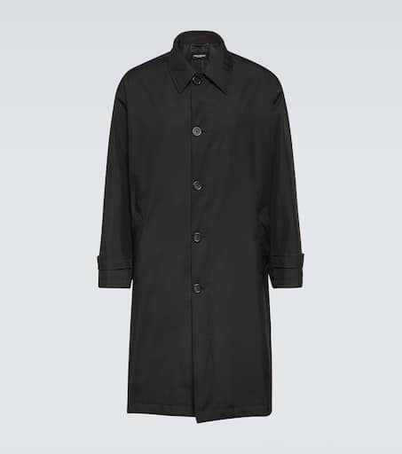 Single-breasted trench coat