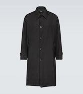 Single-breasted trench coat