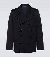 Cotton peacoat