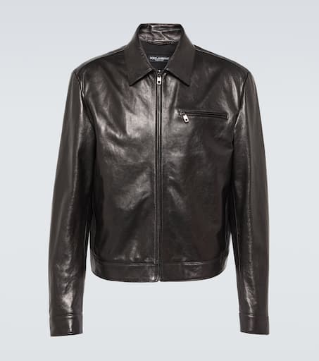 Leather jacket