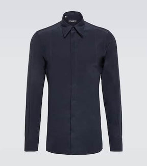 Silk crêpe de chine shirt