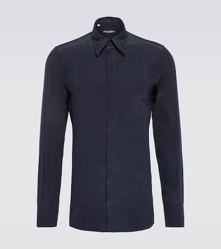 Silk crêpe de chine shirt