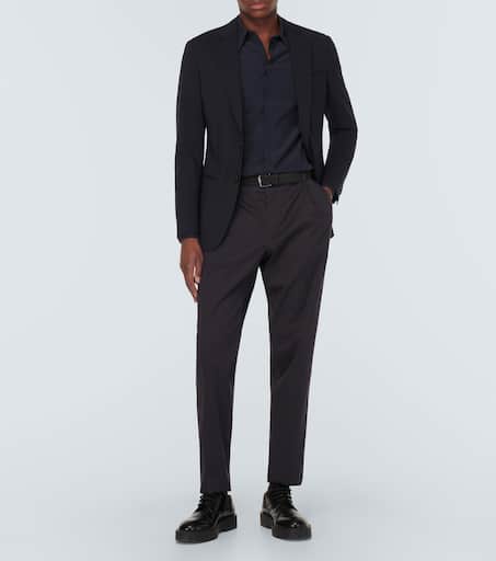 Silk crêpe de chine shirt