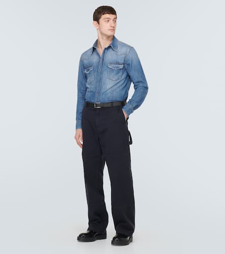 Denim shirt