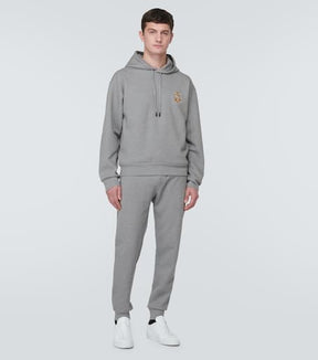 Cotton-blend sweatpants