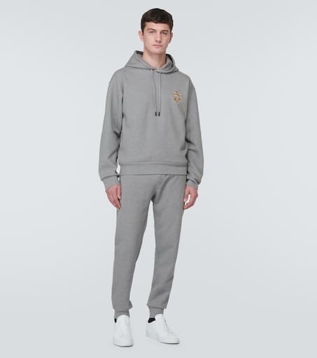 Cotton-blend sweatpants