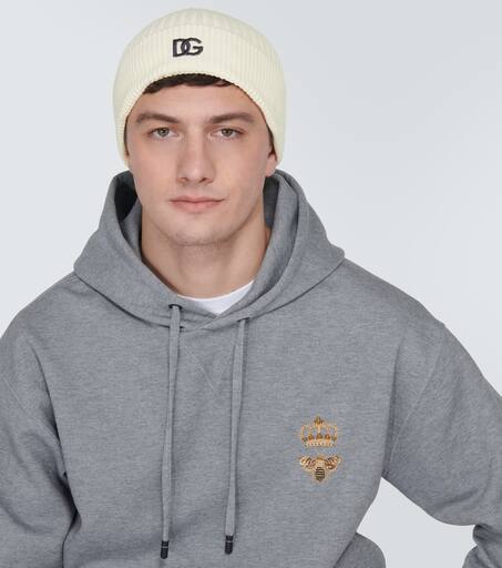 Logo cotton beanie