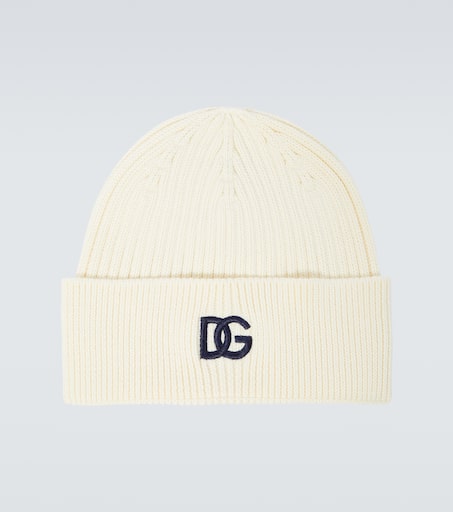 Logo cotton beanie