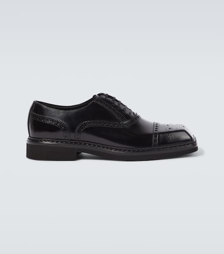 Leather Oxford shoes