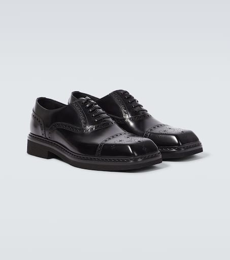Leather Oxford shoes