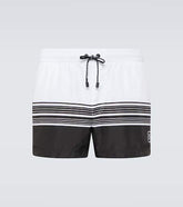 Printed swim trunks
