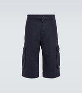 Cotton cargo shorts