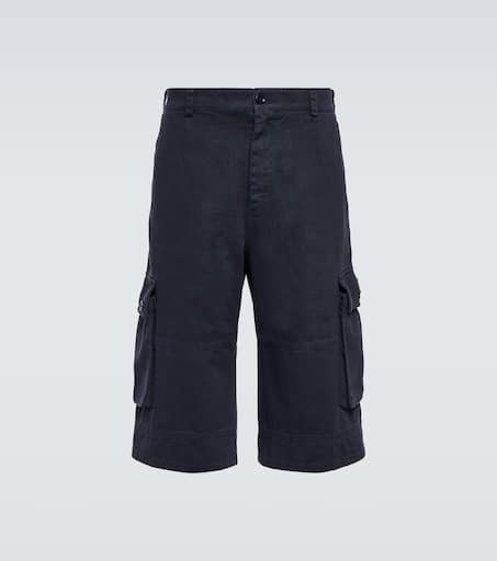 Cotton cargo shorts