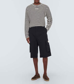 Cotton cargo shorts
