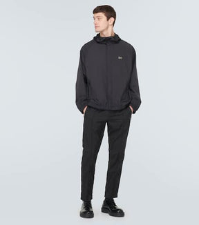 Mid-rise slim pants