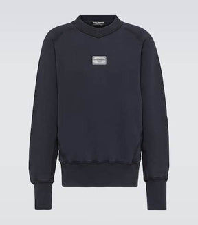 Logo cotton jersey sweatshirt
