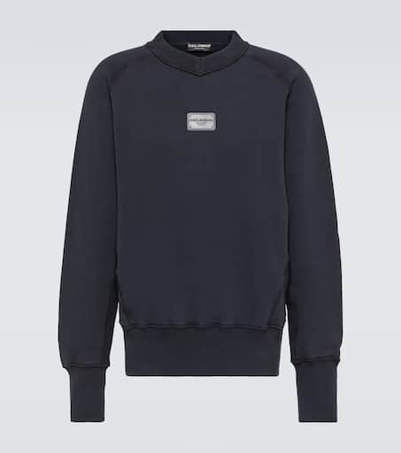 Logo cotton jersey sweatshirt