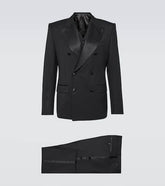 Wool-blend suit