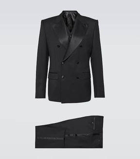Wool-blend suit
