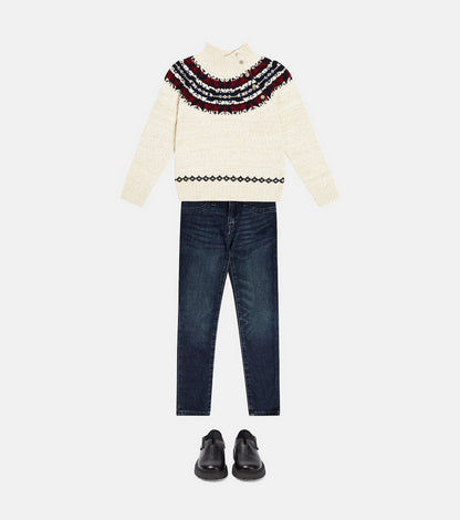 Wool-blend sweater