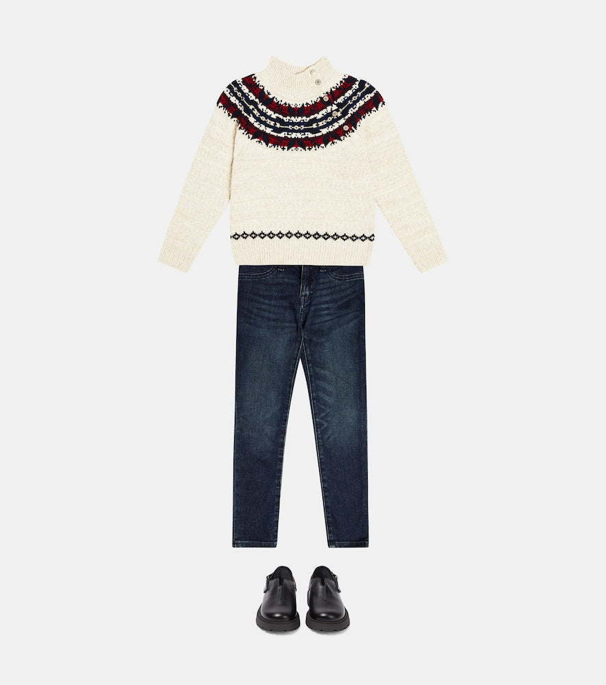 Wool-blend sweater
