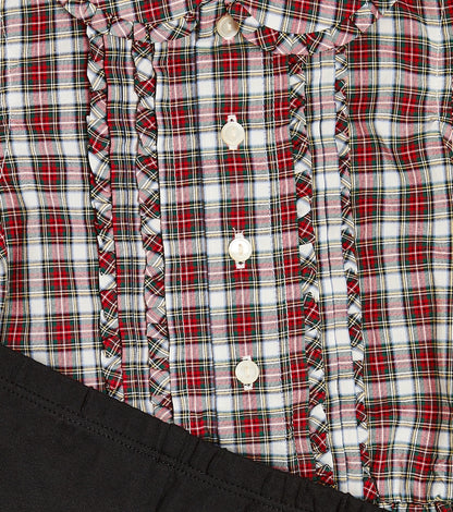 Baby cotton shirt and leggings set