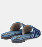 Gucci Jane denim slides