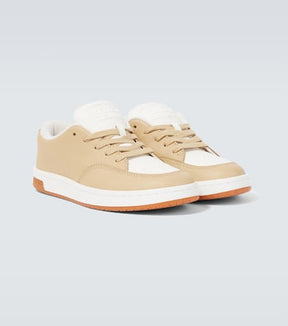 Dome leather sneakers