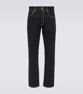 Bara mid-rise straight jeans