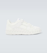 Freedots leather low-top sneakers