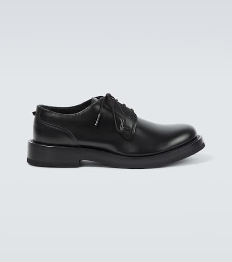 Leather Derby shoes