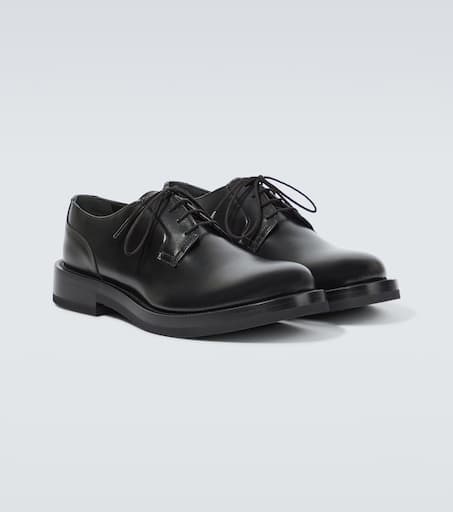 Leather Derby shoes