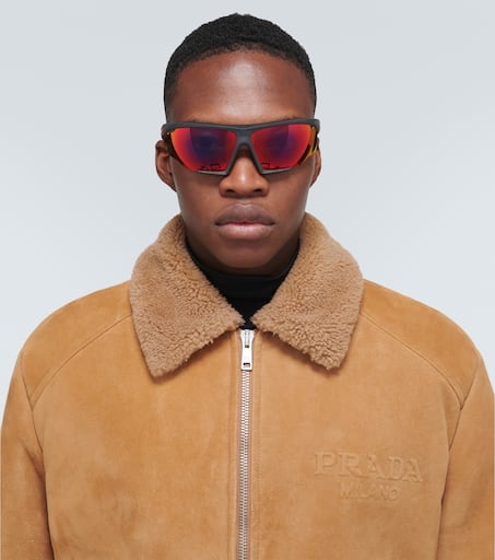 Linea Rossa shield sunglasses