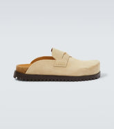 Medusa suede clogs