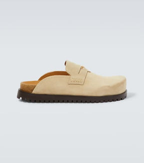 Medusa suede clogs