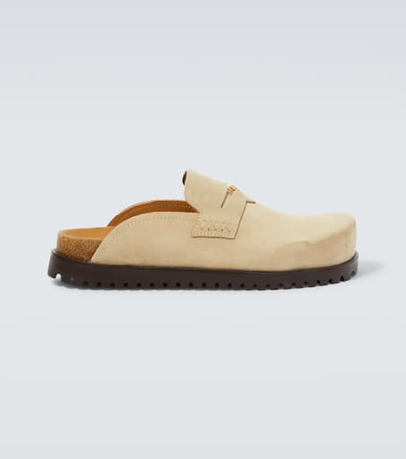 Medusa suede clogs