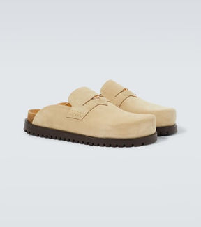 Medusa suede clogs