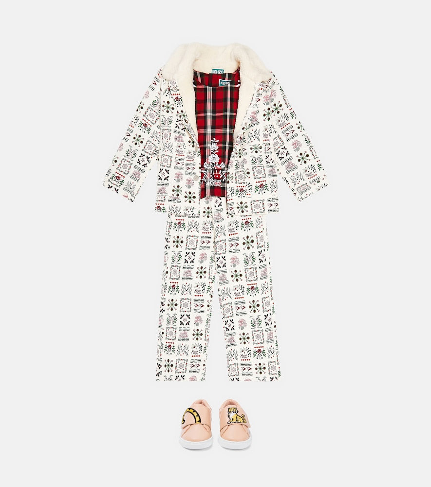 Printed cotton jacket