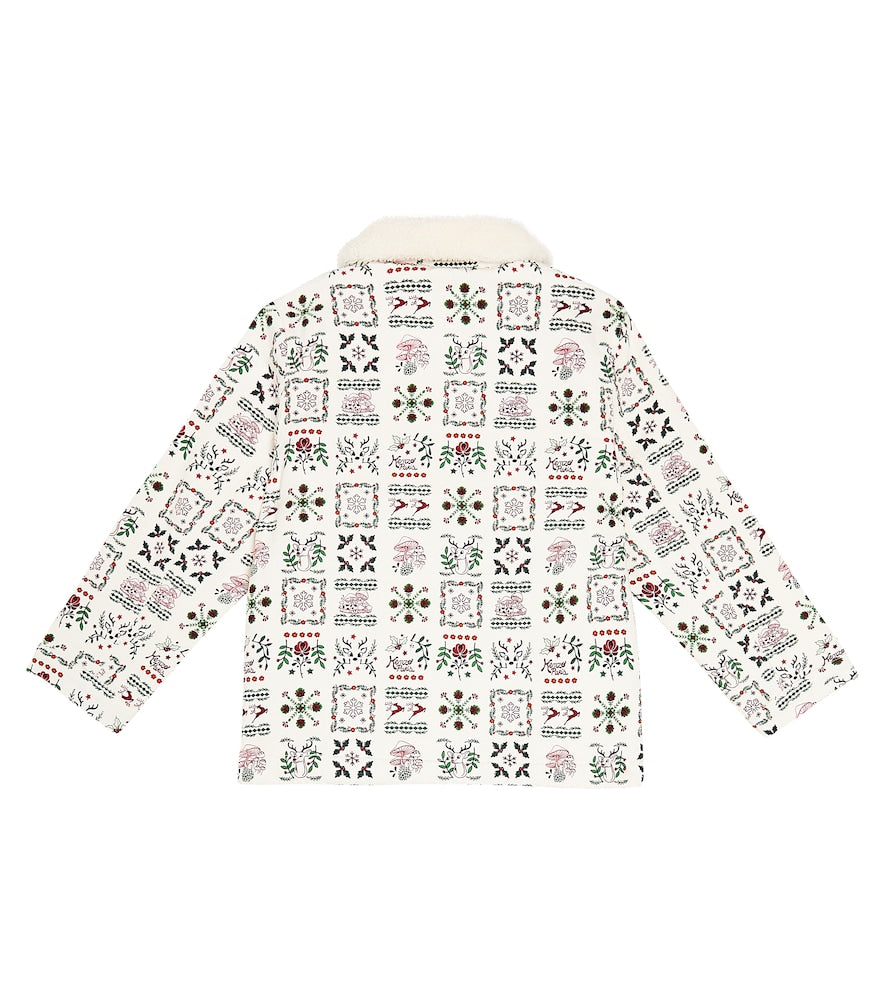 Printed cotton jacket