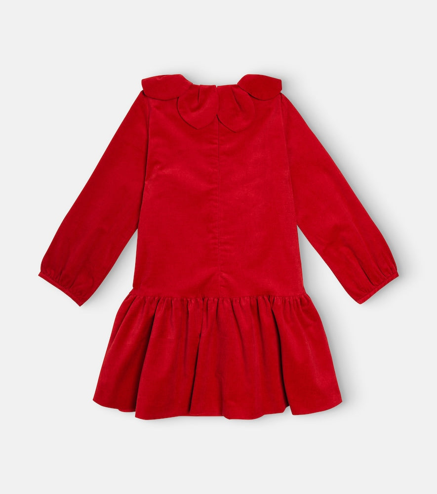 Embroidered cotton dress