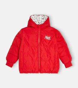 Reversible puffer jacket