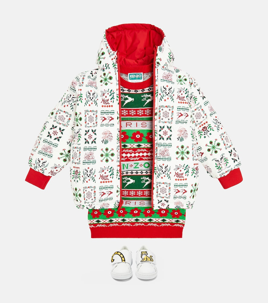Reversible puffer jacket