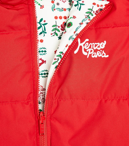 Reversible puffer jacket