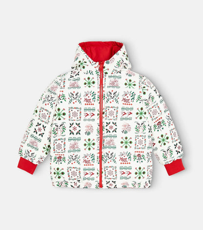 Reversible puffer jacket