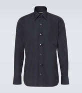 Cotton poplin shirt